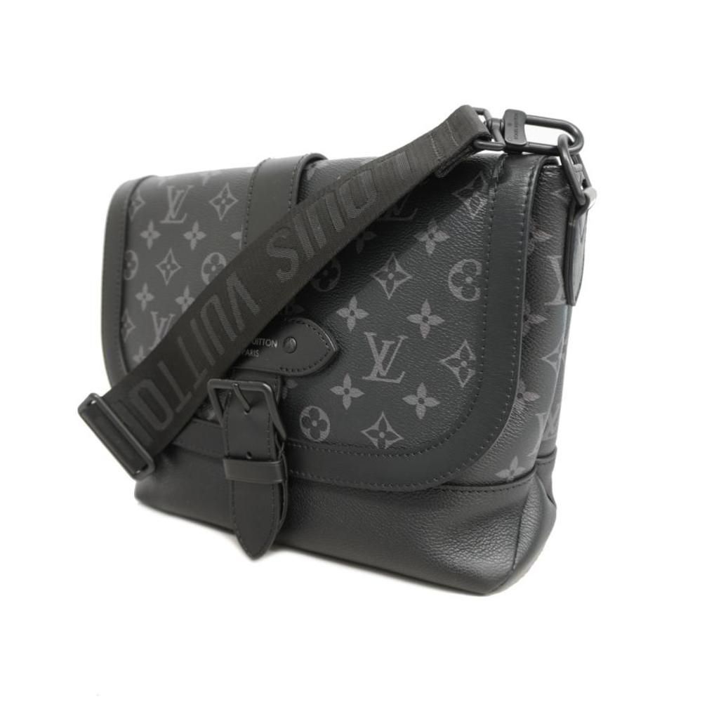 Louis Vuitton Shoulder Bag Monogram Eclipse Saumur Messenger Bag